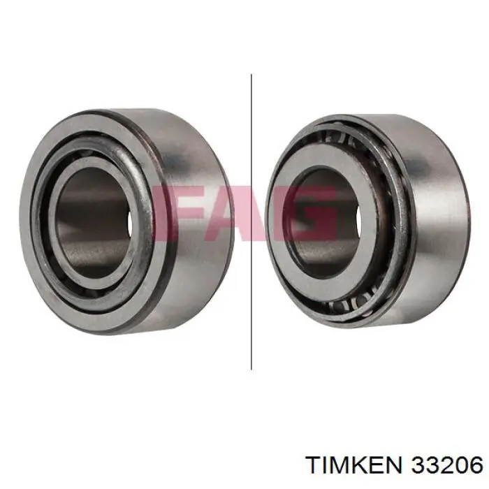 Подшипник ступицы 33206 Timken