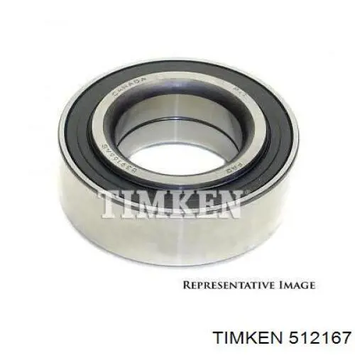 Ступица задняя 512167 Timken