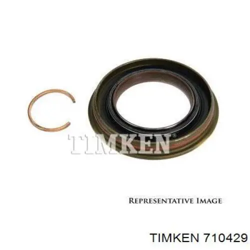 Сальник полуоси переднего моста, левой Timken 710429 цена, от 25.20 USD