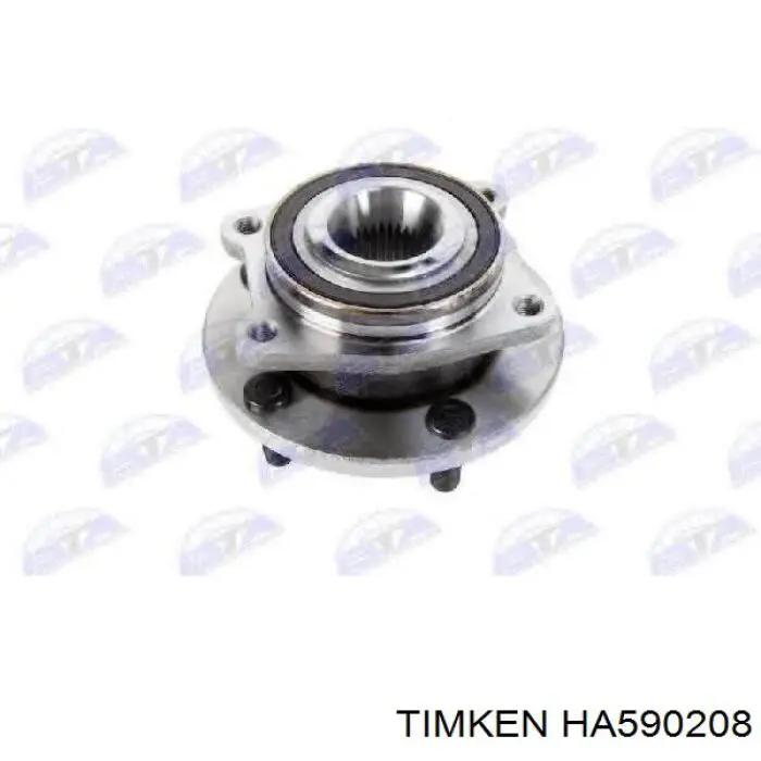 HA590208 Timken Ступица колеса передняя