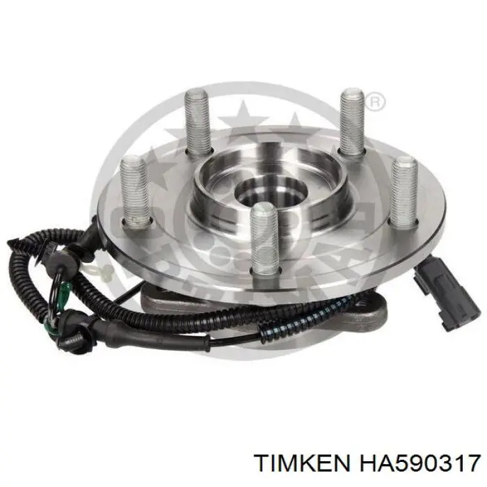 Задняя ступица HA590317 Timken