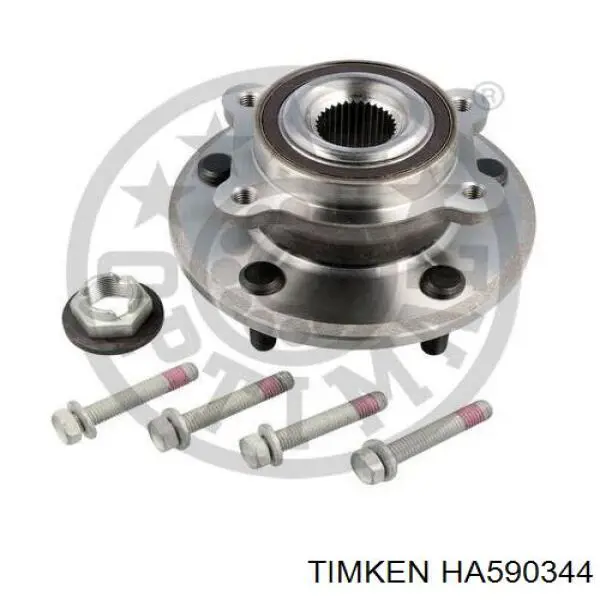 Ступица передняя HA590344 Timken