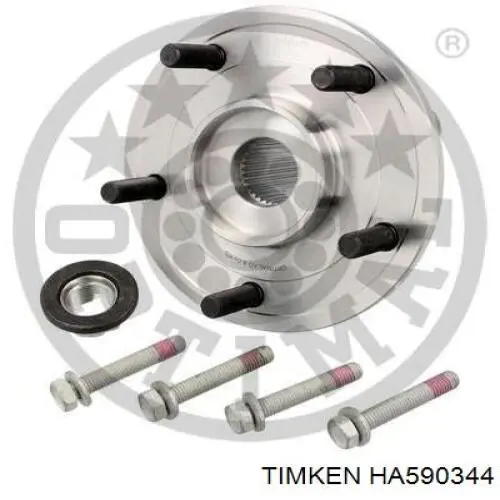 Купить HA590344 Timken Ступица переднего колеса