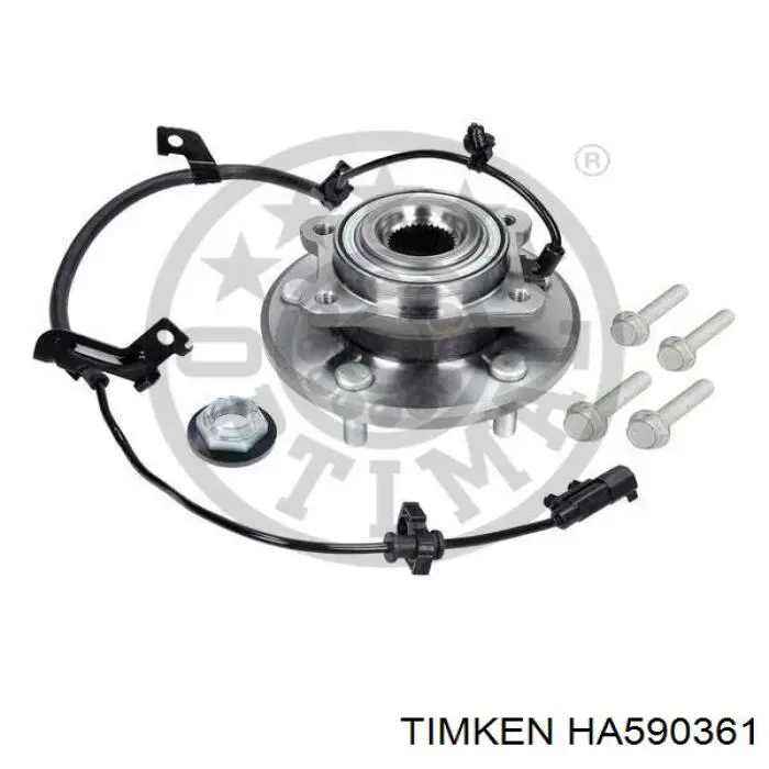 Ступица задняя правая Timken HA590361 цена, от 63.39 USD