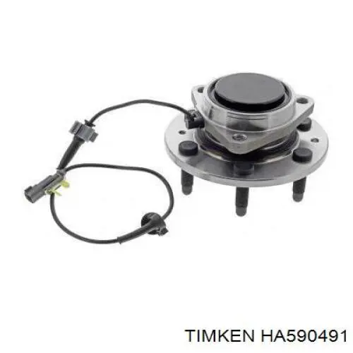 HA590491 Timken Ступица колеса передняя