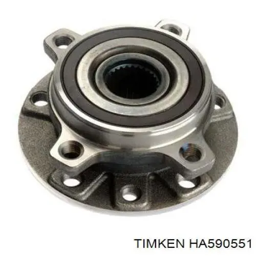 Ступица передняя HA590551 Timken