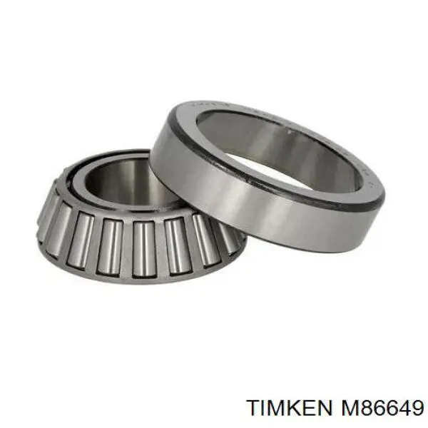 Rodamiento piñón de diferencial trasero exterior M86649 Timken