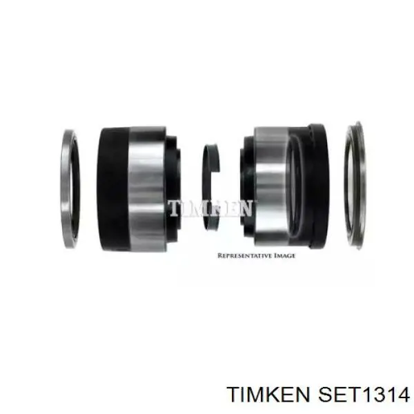 Купить SET1314 Timken Подшипник задней ступицы