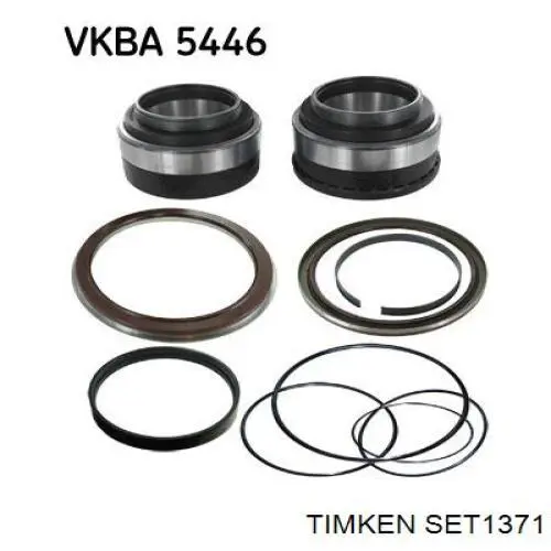 Подшипник ступицы задней TIMKEN SET1371