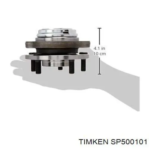 Купить SP500101 Timken Ступица переднего колеса