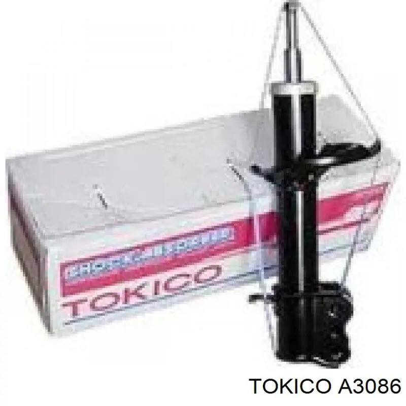 A3086 Tokico амортизатор передний правый