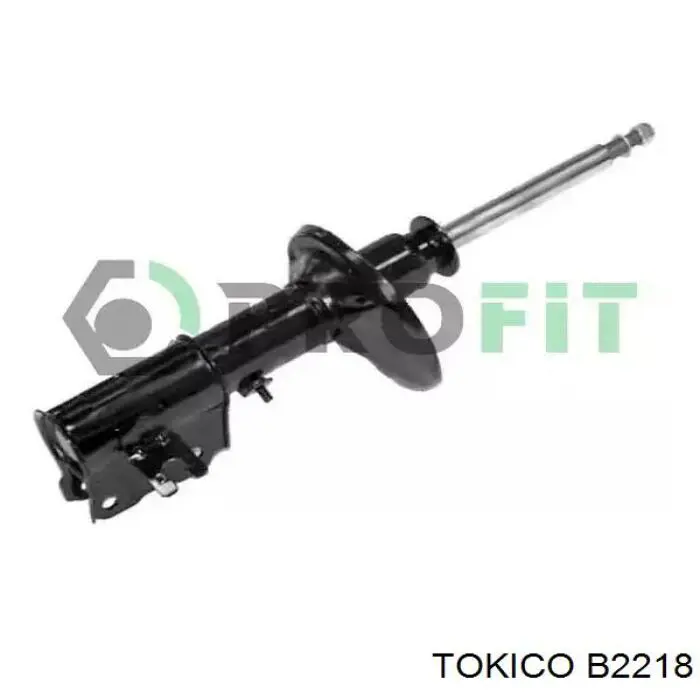 Амортизатор подвески передний левый Tokico B2218 цена, от 37.20 USD