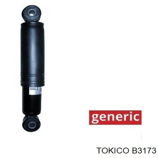 B3173 Tokico Стойка задняя правая