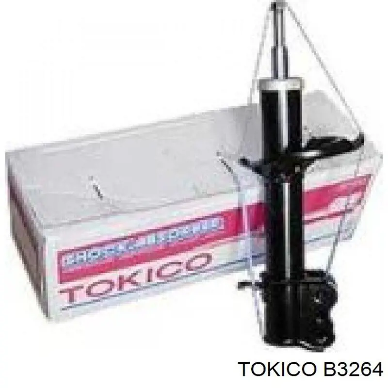 B3264 Tokico амортизатор передний левый