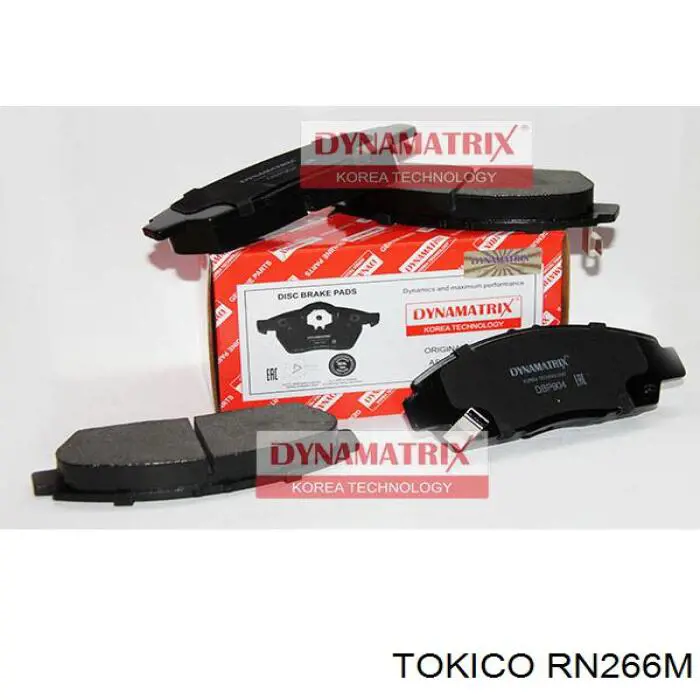 Колодки Tokico RN266M цена, от 25.37 USD