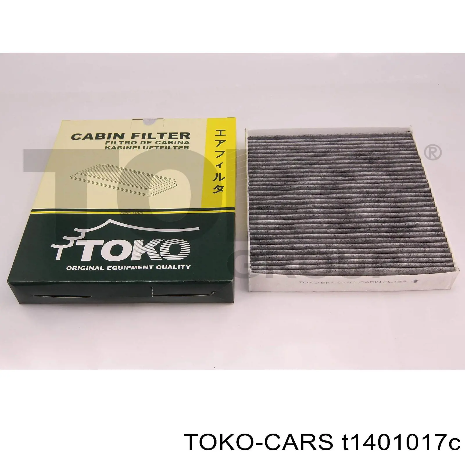 Фильтр салона TOKO CARS T1401017C