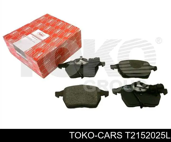 Передние тормозные колодки T2152025L Toko cars