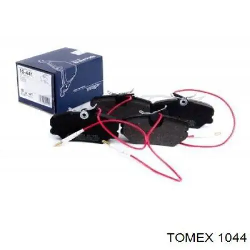 1044 Tomex передние тормозные колодки