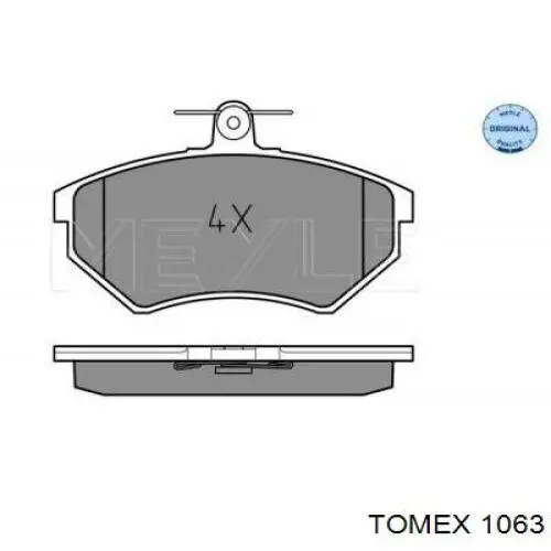 Колодки Tomex 1063 цена, от 15.73 USD