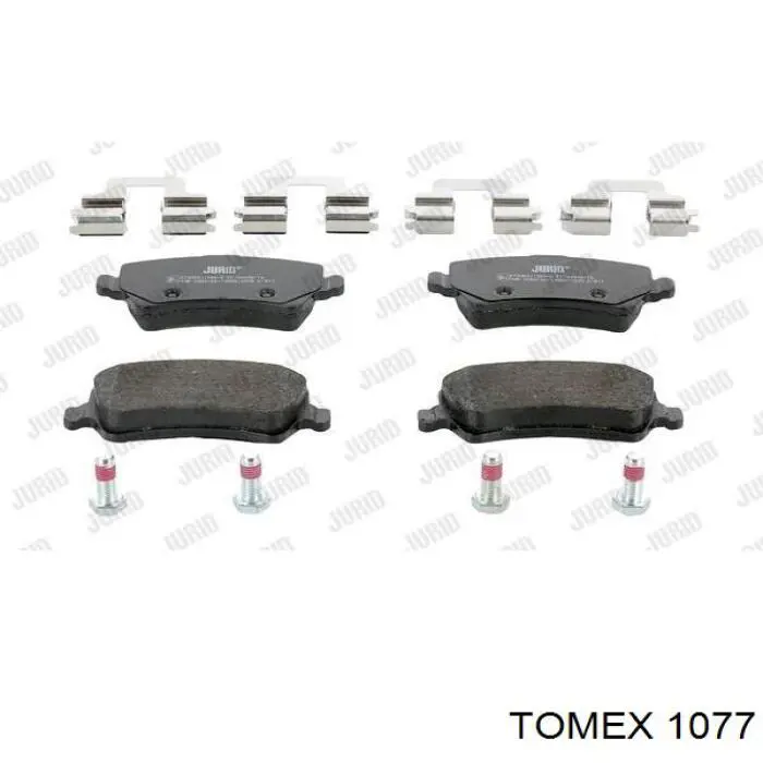 1077 Tomex Колодки передние
