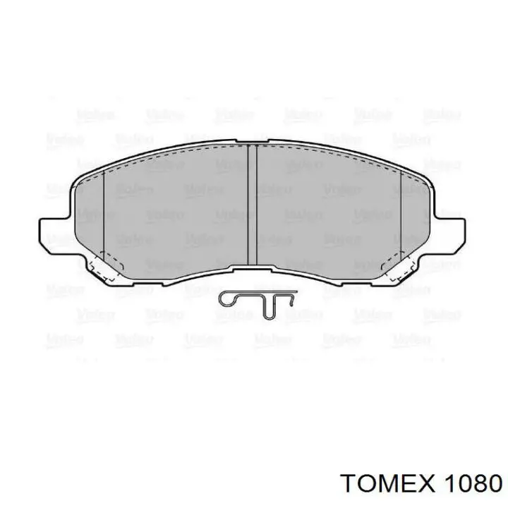 1080 Tomex Колодки передние