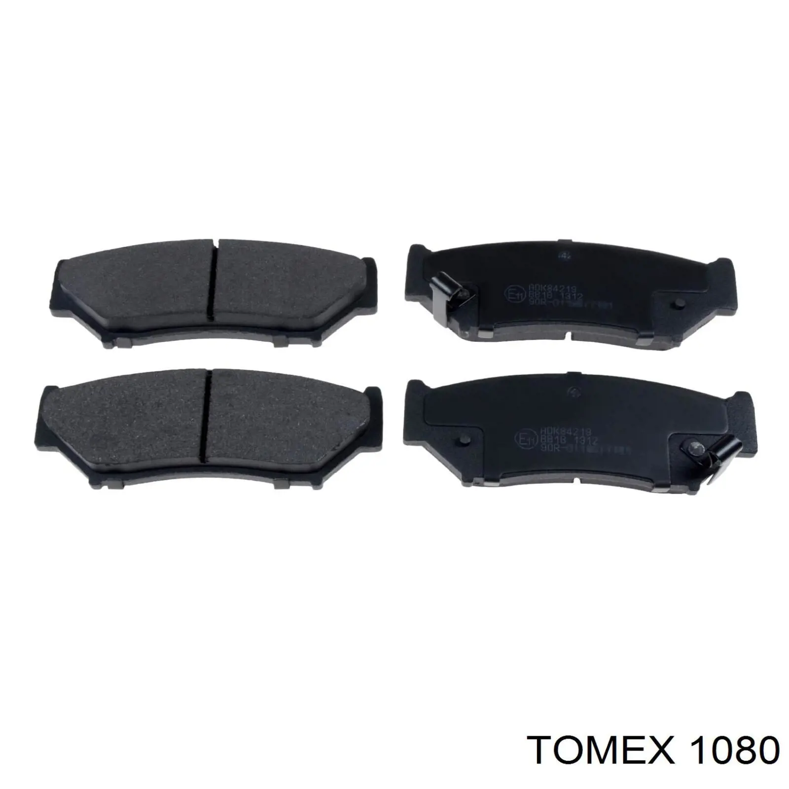 Передние тормозные колодки 1080 Tomex