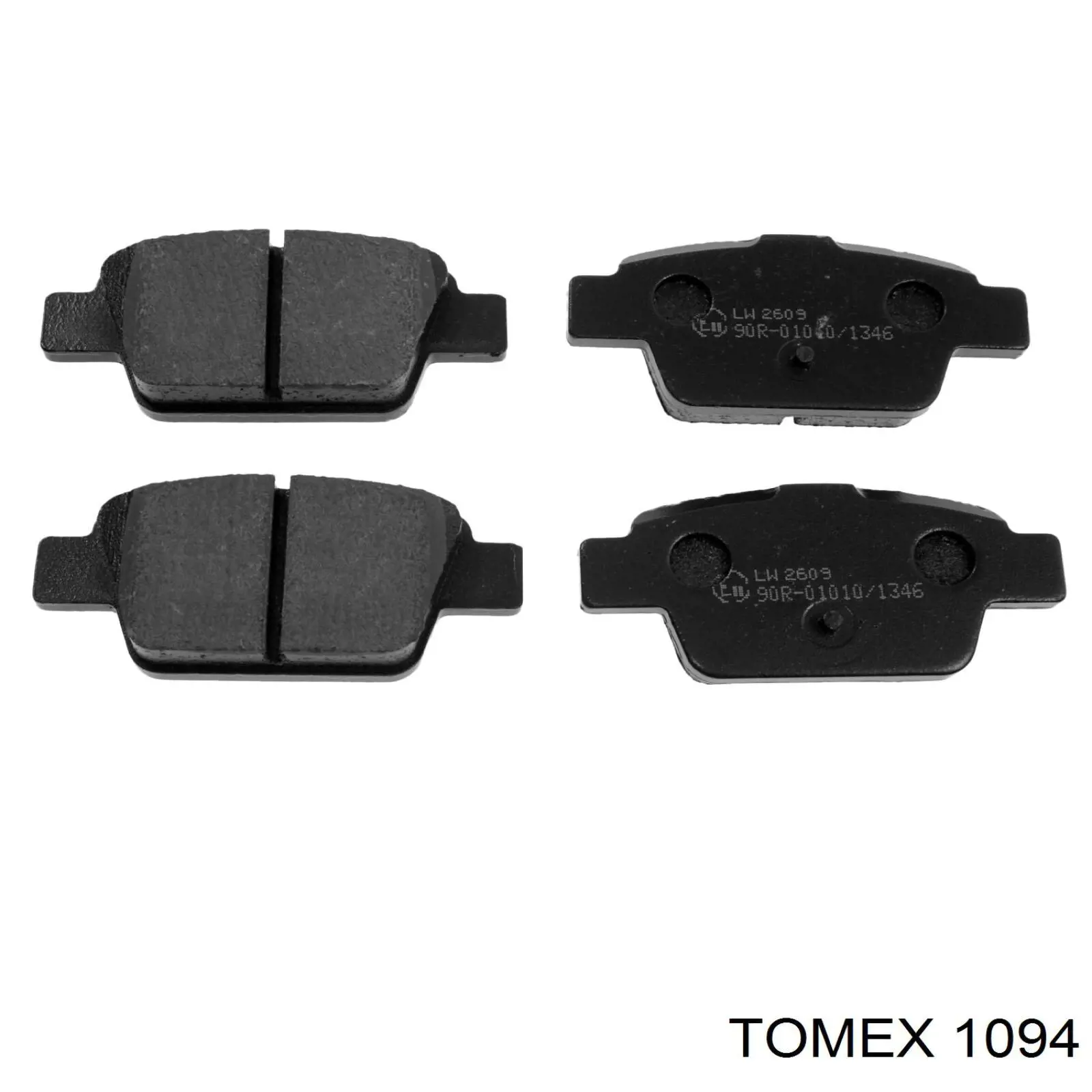 Купить 1094 Tomex Колодки тормозные