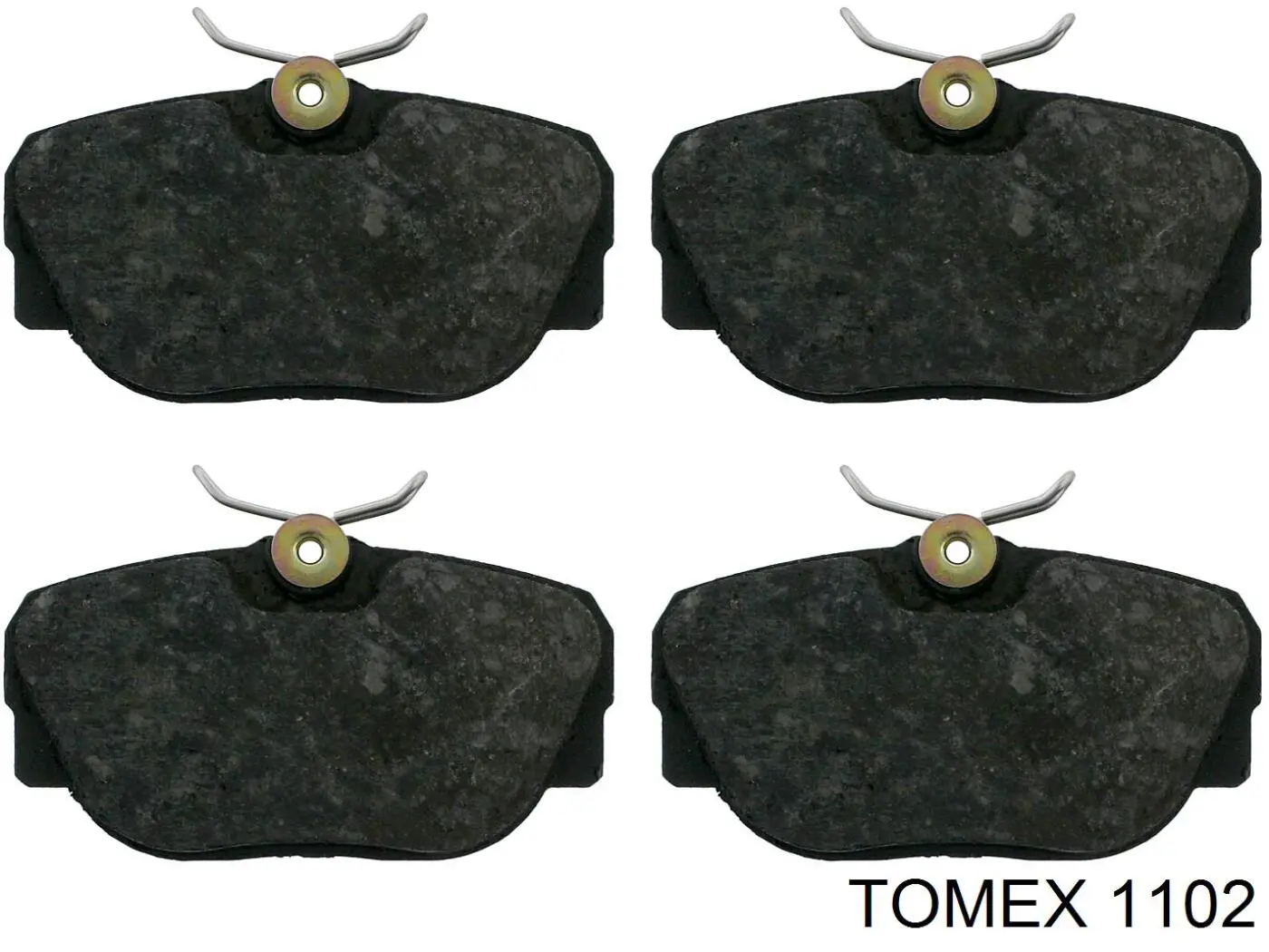 Передние тормозные колодки 1102 Tomex