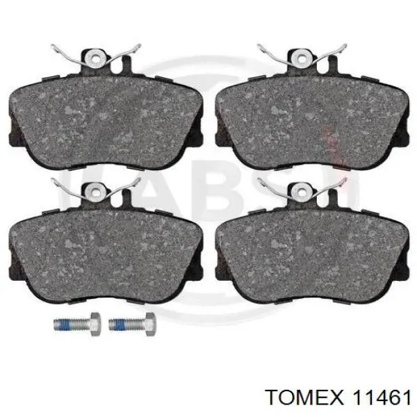 11461 Tomex Колодки передние