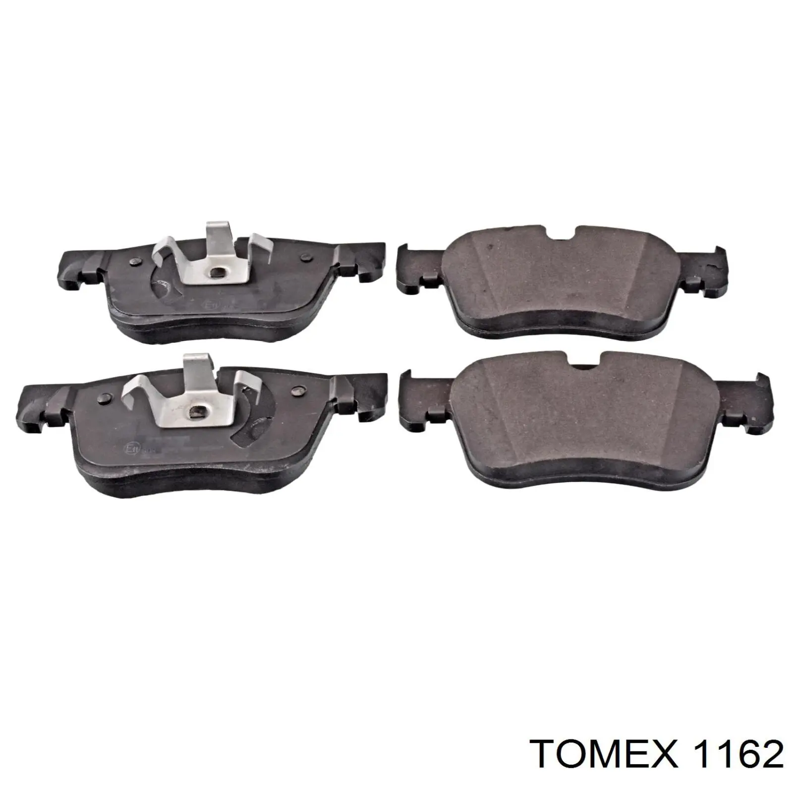 1162 Tomex передние тормозные колодки