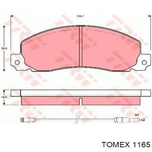 1165 Tomex
