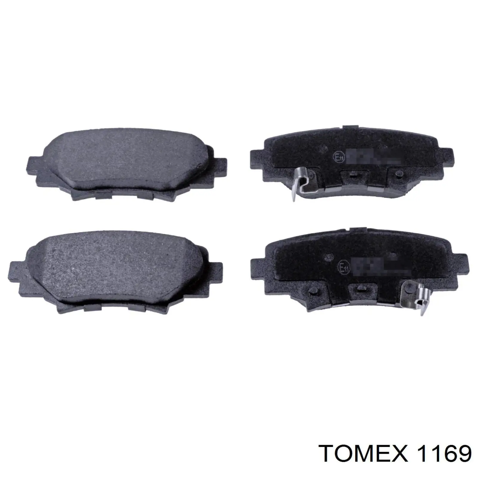 11-69 Tomex передние тормозные диски
