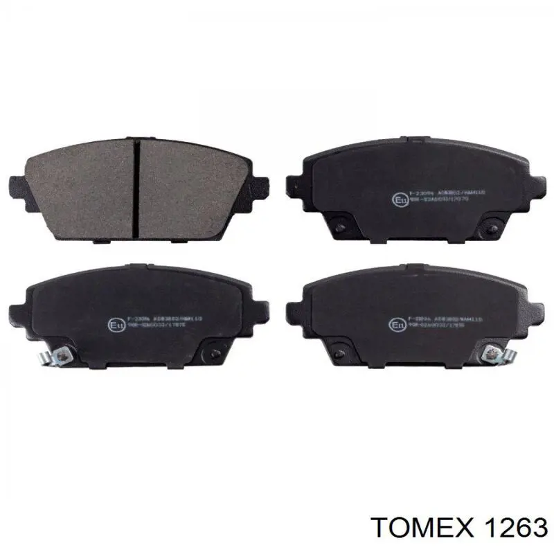 Передние тормозные колодки 322270 Daco
