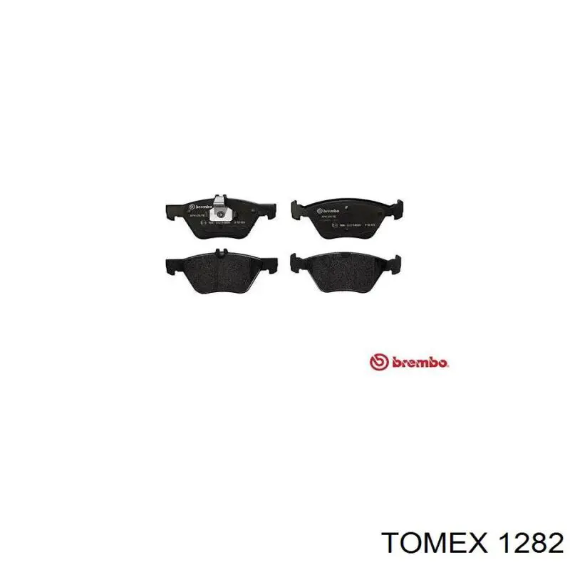 Купить 1282 Tomex Колодки тормозные