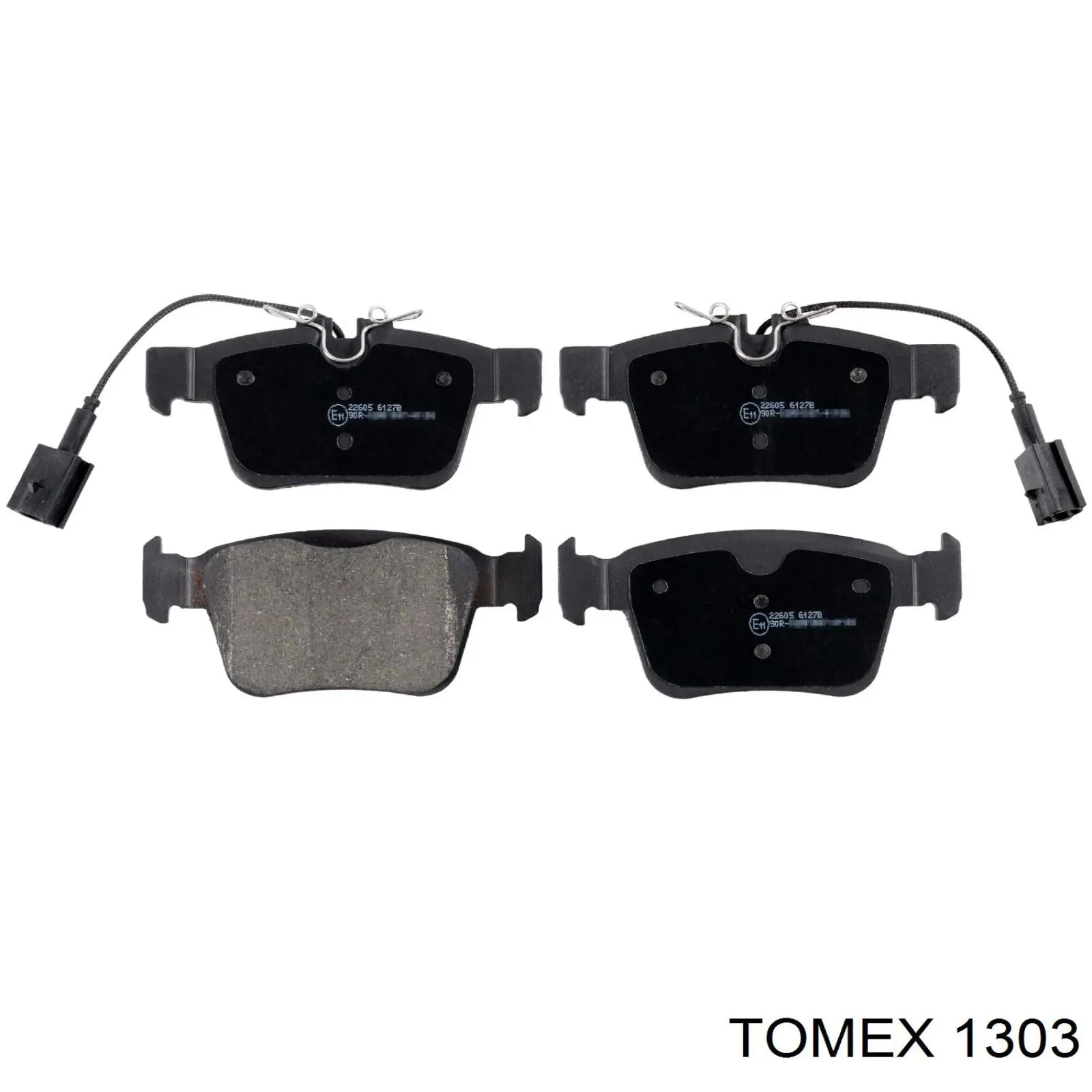 1303 Tomex Колодки передние