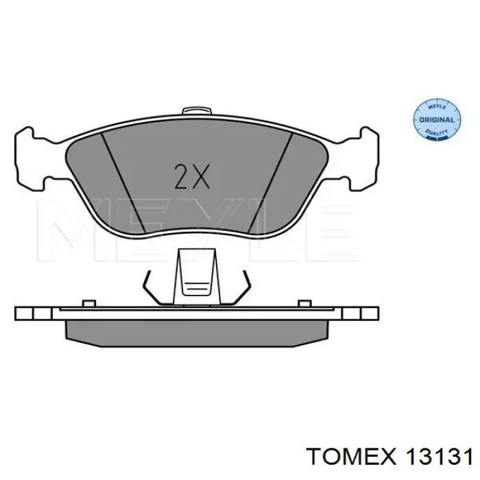 Передние тормозные колодки 273733 Volvo