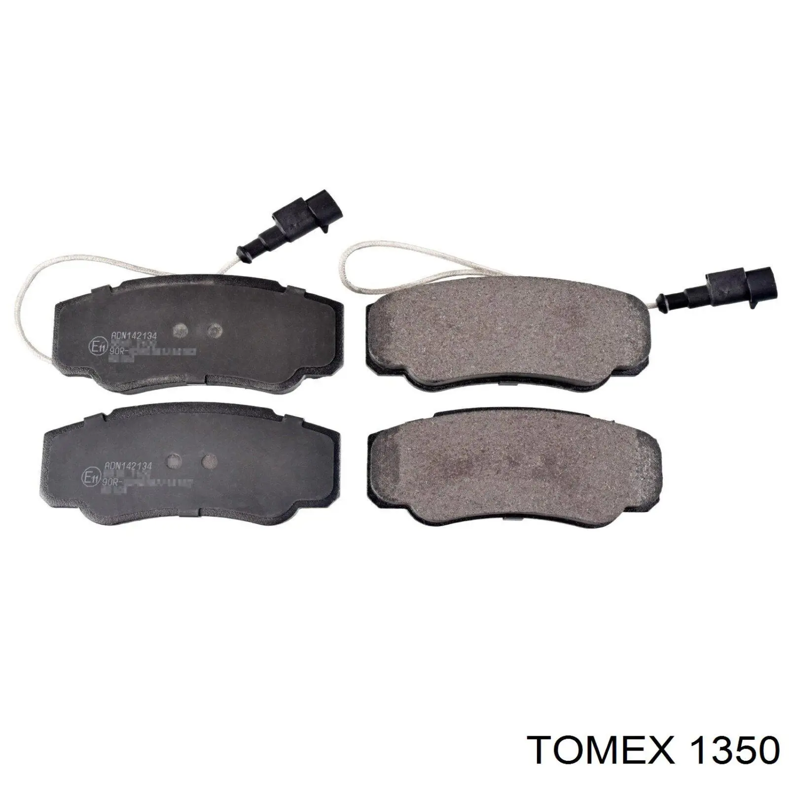 1350 Tomex передние тормозные колодки