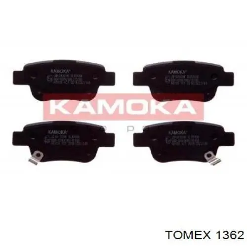 Колодки дисковые  Tomex 1362 цена, от 16.38 USD
