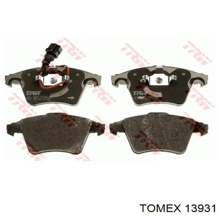 Колодки Tomex 13931 цена, от 27.60 USD