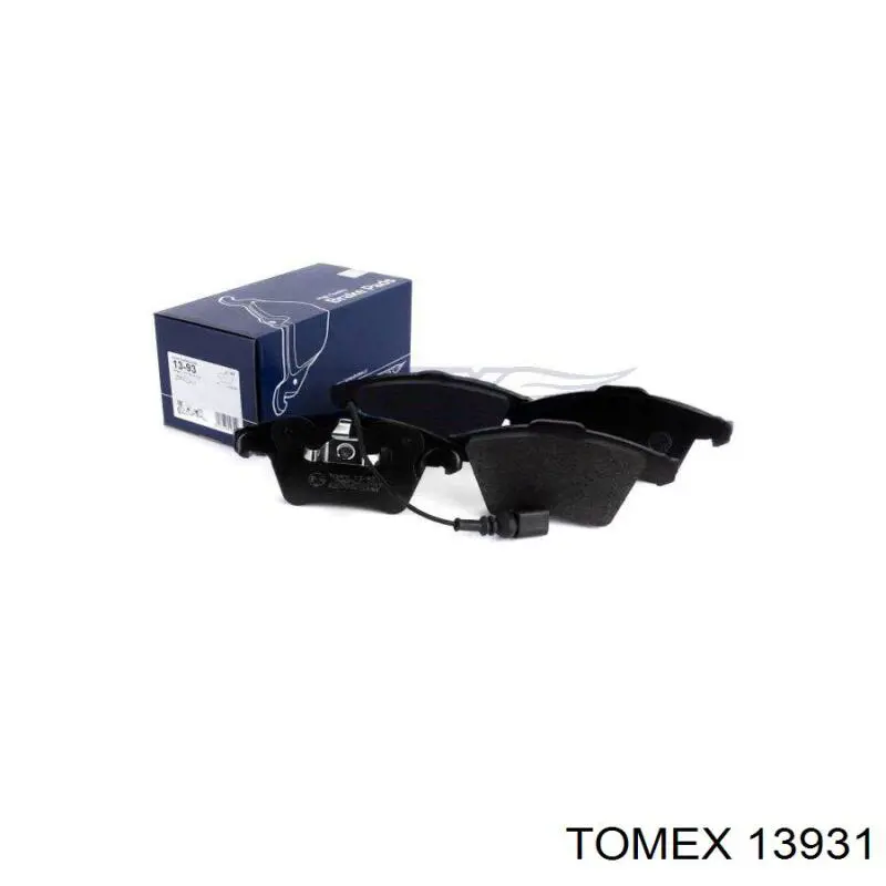 13931 Tomex Колодки передние