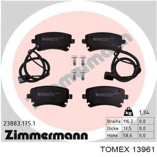 13961 Tomex