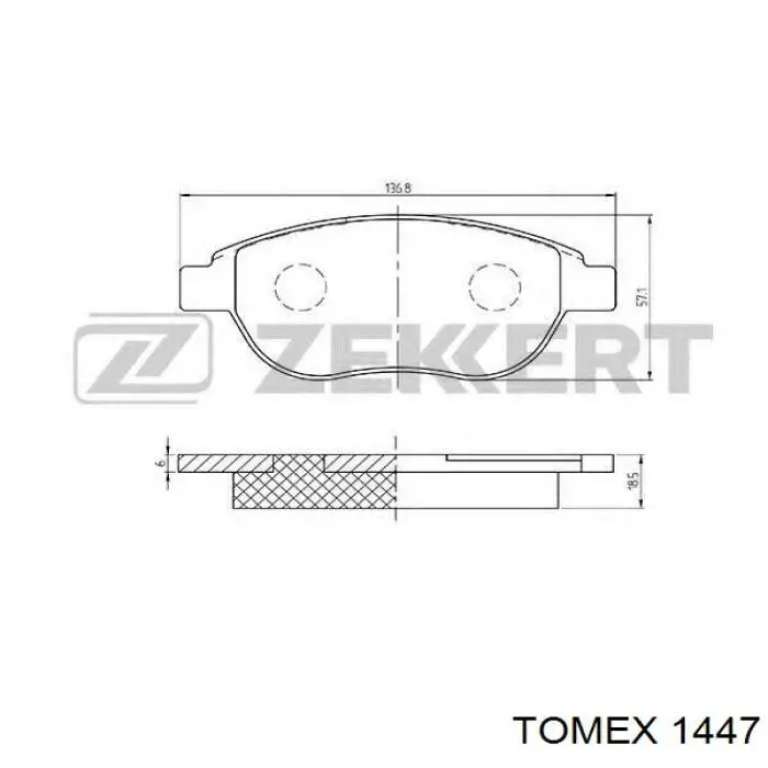 1447 Tomex