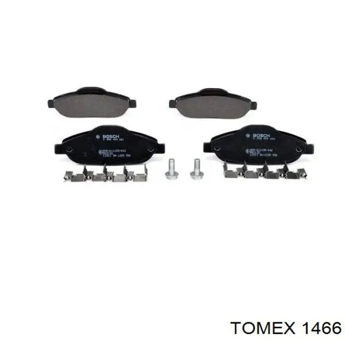 1466 Tomex Колодки передние