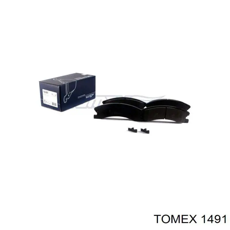 Купить 1491 Tomex Колодки тормозные