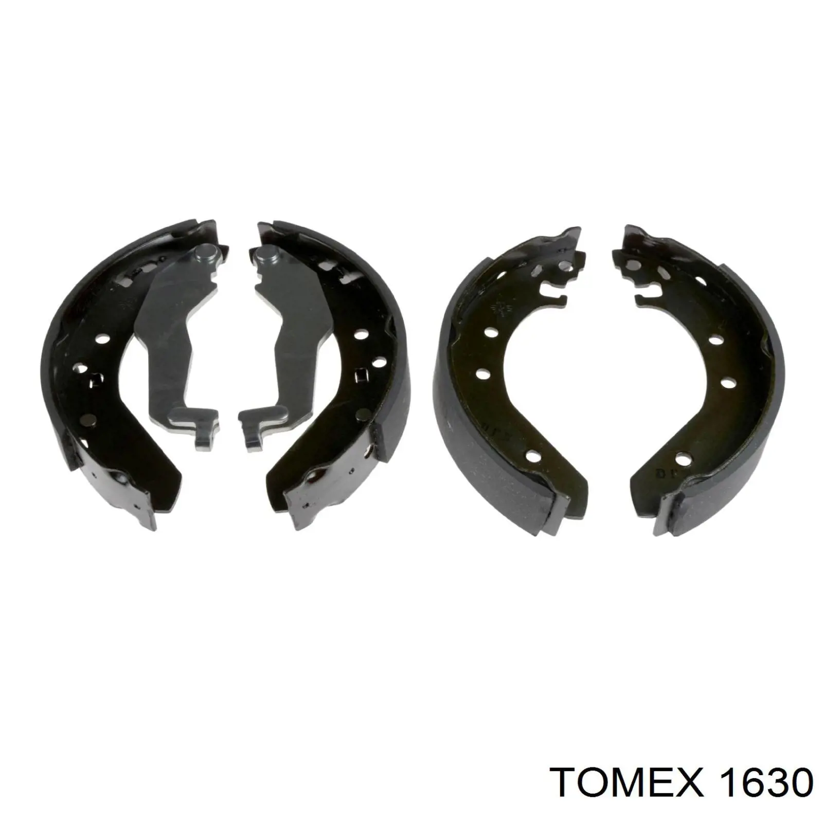 1630 Tomex колодки тормозные передние дисковые