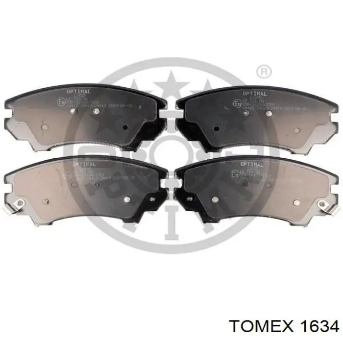 Колодки Tomex 1634 цена, от 32.81 USD