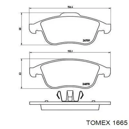 1665 Tomex