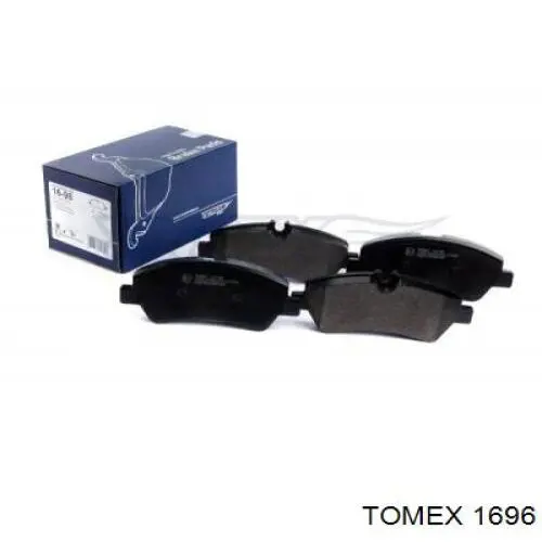 1696 Tomex колодки тормозные задние дисковые