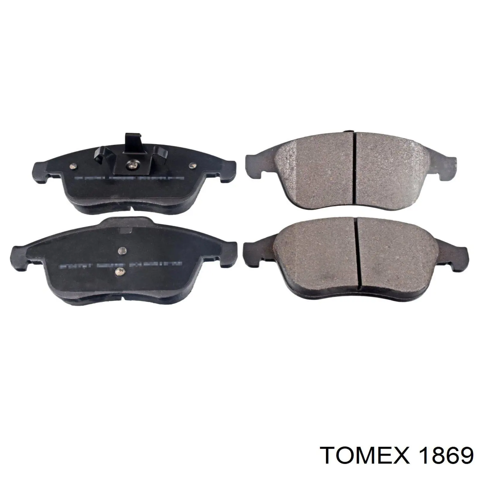 Колодки дисковые  Tomex 1869 цена, от 25.88 USD