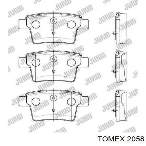 SS531 SCT Барабанные тормозные колодки